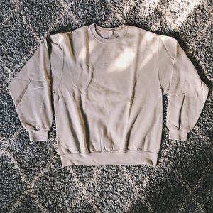 Comfy Vintage Tan Crewneck